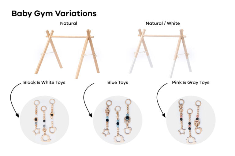 Βρεφικό Γυμναστήριο (Wooden Baby Gym)